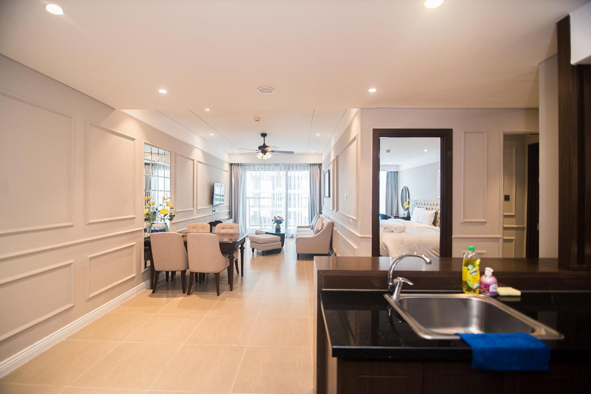 Luxury Apt Opposite Mykhe Beach Da Nang Buitenkant foto
