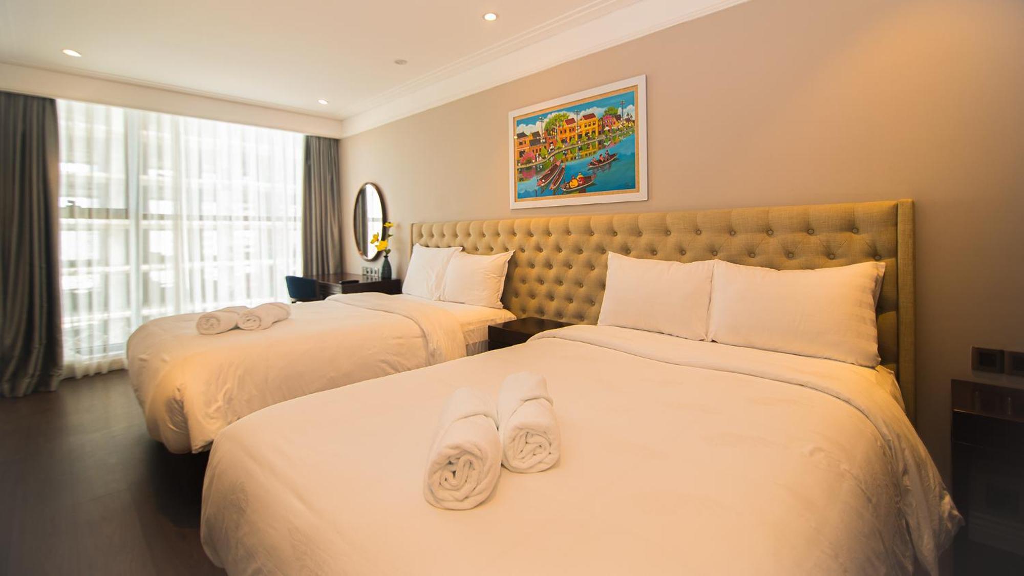 Luxury Apt Opposite Mykhe Beach Da Nang Buitenkant foto