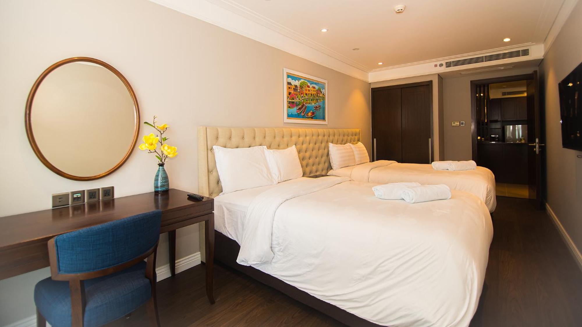 Luxury Apt Opposite Mykhe Beach Da Nang Buitenkant foto